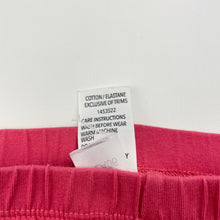 Load image into Gallery viewer, Girls Brilliant Basics, pink stretchy leggings, Inside leg: 22cm, EUC, size 3,  