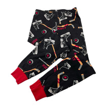 Load image into Gallery viewer, Boys PL Sleep, cotton pyjama pants, Ice Hockey, EUC, size 4,  