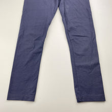 Load image into Gallery viewer, Girls blue, stretchy leggings, Inside leg: 44cm, FUC, size 5,  
