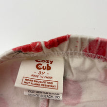 Load image into Gallery viewer, Girls Cozy Cub, stretchy pyjama pants / bottoms, GUC, size 3,  