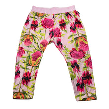 Load image into Gallery viewer, Girls Bonds, stretchy floral pyjama pants / bottoms, GUC, size 3,  