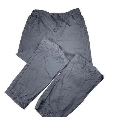 Boys Urban Supply, dark grey cotton pants, elasticated, Inside leg: 64.5cm, EUC, size 12,  