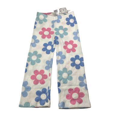 Girls Anko, soft feel floral leggings, Inside leg: 36cm, NEW, size 3,  