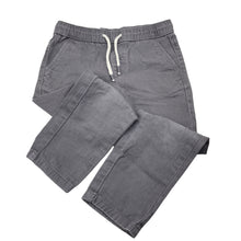 Load image into Gallery viewer, Boys Brilliant Basics, grey cotton casual pants, elasticated, Inside leg: 40.5cm, GUC, size 3,  