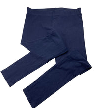 Load image into Gallery viewer, Girls Brilliant Basics, navy stretchy leggings, Inside leg: 61cm, EUC, size 12,  