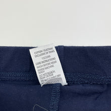 Load image into Gallery viewer, Girls Brilliant Basics, navy stretchy leggings, Inside leg: 61cm, EUC, size 12,  