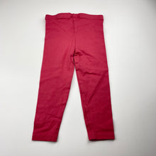 Load image into Gallery viewer, Girls Anko, pink stretchy leggings, Inside leg: 29cm, EUC, size 3,  