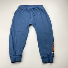 Load image into Gallery viewer, Boys Lily &amp; Dan, fleece lined cotton pants, elasticated, dinosaur, EUC, size 2,  