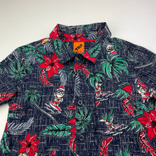 Load image into Gallery viewer, Boys Tilt, Christmas cotton short sleeve shirt, EUC, size 6,  