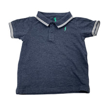 Load image into Gallery viewer, Boys Cotton On, blue polo shirt top, wash fade &amp; pilling, FUC, size 3,  