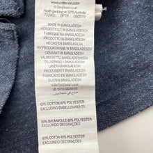 Load image into Gallery viewer, Boys Cotton On, blue polo shirt top, wash fade &amp; pilling, FUC, size 3,  