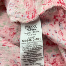 Load image into Gallery viewer, Girls Next, floral cotton tee / top, FUC, size 3-4,  