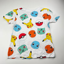 Load image into Gallery viewer, Boys Nintendo, Pokemon cotton tee / top, no size, armpit to armpit: 33cm, GUC, size 6-7,  