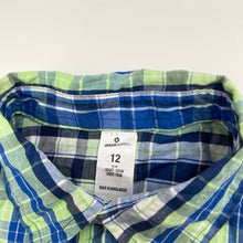 Load image into Gallery viewer, Boys Urban Supply, lightweight cotton short sleeve shirt, GUC, size 12,  