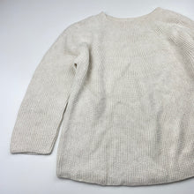 Load image into Gallery viewer, Girls Zara, chunky knit cotton sweater / jumper, GUC, size 8,  