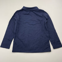 Load image into Gallery viewer, Unisex Target, navy stretchy skivvy / long sleeve top, EUC, size 2,  