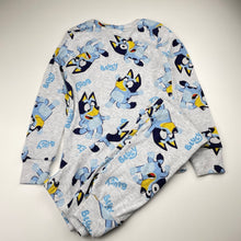 Load image into Gallery viewer, Unisex Bluey, ribbed pyjama top &amp; bottoms, EUC, size 6,  