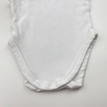 Load image into Gallery viewer, Unisex Dymples, ribbed cotton singletsuit, GUC, size 0000,  