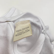 Load image into Gallery viewer, Unisex Cotton On, white cotton bodysuit / romper, EUC, size 000,  