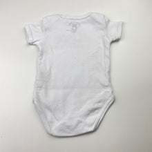 Load image into Gallery viewer, Unisex Cotton On, white cotton bodysuit / romper, EUC, size 000,  