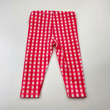 Load image into Gallery viewer, Girls Country Road, checked stretchy leggings / bottoms, GUC, size 00,  