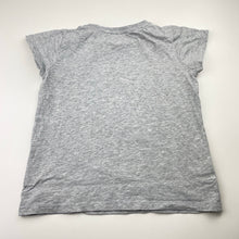Load image into Gallery viewer, Girls Cotton On, grey marle tee / top, sequin unicorn, GUC, size 6,  