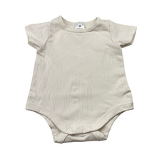Load image into Gallery viewer, Girls Target, organic cotton blend bodysuit / romper, EUC, size 000,  