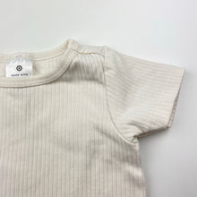 Load image into Gallery viewer, Girls Target, organic cotton blend bodysuit / romper, EUC, size 000,  