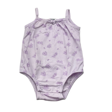 Girls Anko, floral singletsuit romper, GUC, size 00,  