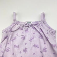 Load image into Gallery viewer, Girls Anko, floral singletsuit romper, GUC, size 00,  