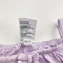 Load image into Gallery viewer, Girls Anko, floral singletsuit romper, GUC, size 00,  