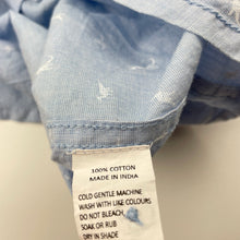 Load image into Gallery viewer, Boys Milkshake, lightweight cotton short sleeve shirt, dinosaurs, marks back left sleeve, FUC, size 6,  