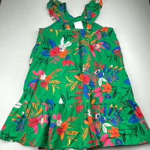 Load image into Gallery viewer, Girls Crew Cuts, cotton lined colourful floral summer dress, NEW, size 10, L: 71cm