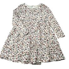 Load image into Gallery viewer, Girls Target, floral cotton long sleeve dress, FUC, size 5, L: 56cm