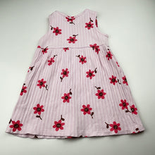 Load image into Gallery viewer, Girls Target, organic cotton blend casual dress, GUC, size 2, L: 44cm