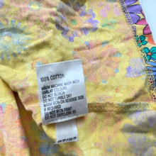 Load image into Gallery viewer, Girls Anko, colourful floral cotton casual dress, GUC, size 7, L: 59cm