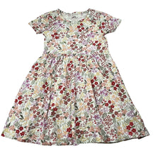 Load image into Gallery viewer, Girls Anko, floral cotton casual dress, GUC, size 6, L: 57cm