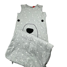 Load image into Gallery viewer, Unisex Cotton On, wadded cotton sleeping bag, adjustable length, GUC, size 2-3,  
