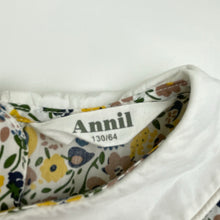 Load image into Gallery viewer, Girls Annil, lightweight floral cotton long sleeve dress, EUC, size 8, L: 60cm
