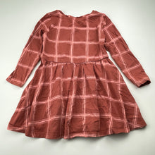 Load image into Gallery viewer, Girls Anko, cotton casual long sleeve dress, EUC, size 3, L: 46cm