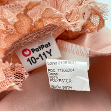Load image into Gallery viewer, Girls PatPat, lined floral lace party / formal dress, EUC, size 10-11, L: 80cm
