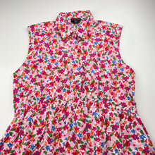 Load image into Gallery viewer, Girls RB Sellars, Zola lightweight floral cotton dress, EUC, size 14, L: 86cm
