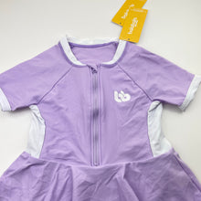 Load image into Gallery viewer, Girls Balabala, all-in-one swimsuit / dress, NEW, size 6-7,  
