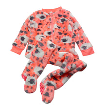 Load image into Gallery viewer, Girls DUNNES Stores, fleece zip coverall / romper, EUC, size 1,  