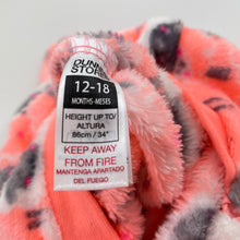 Load image into Gallery viewer, Girls DUNNES Stores, fleece zip coverall / romper, EUC, size 1,  