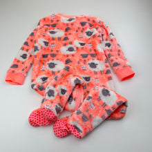 Load image into Gallery viewer, Girls DUNNES Stores, fleece zip coverall / romper, EUC, size 1,  