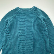 Load image into Gallery viewer, Girls GAP, chunky knit cotton sweater dress, GUC, size 10, L: 66cm