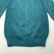 Load image into Gallery viewer, Girls GAP, chunky knit cotton sweater dress, GUC, size 10, L: 66cm
