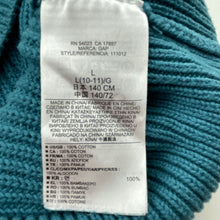 Load image into Gallery viewer, Girls GAP, chunky knit cotton sweater dress, GUC, size 10, L: 66cm
