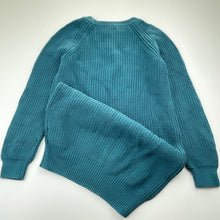 Load image into Gallery viewer, Girls GAP, chunky knit cotton sweater dress, GUC, size 10, L: 66cm